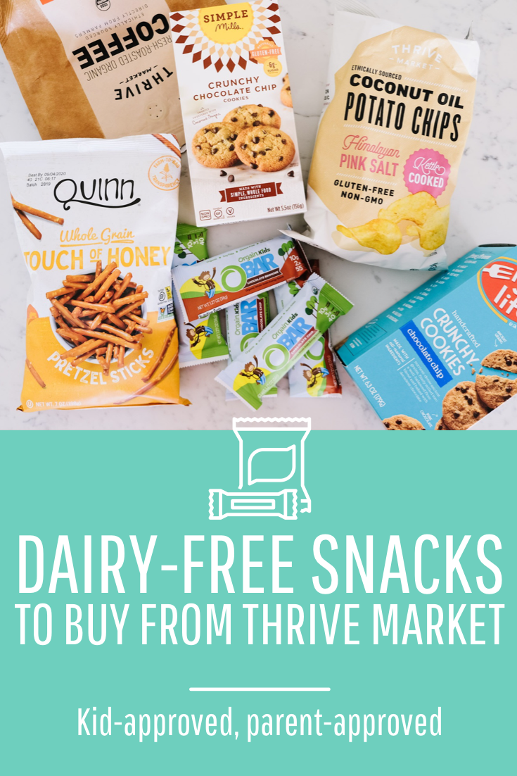 Dairy-Free Snacks to Buy from Thrive Market